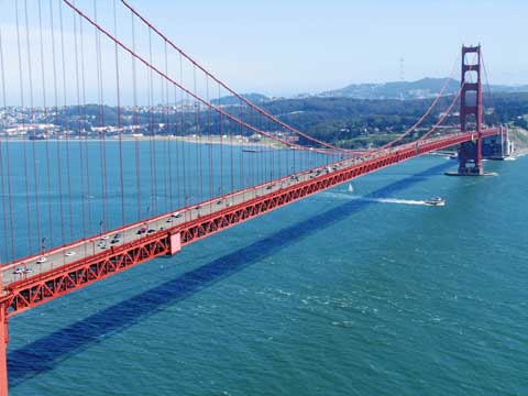 美国旧金山：金门大桥