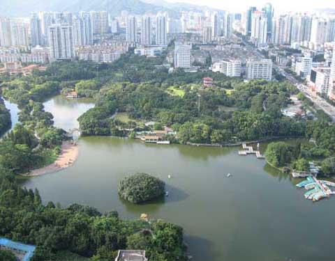 深圳免费旅游景点和公园地标