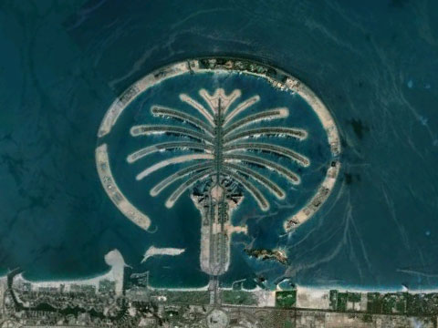 阿联酋迪拜人造天堂－棕榈岛