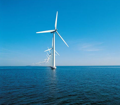 丹麦米德尔格伦登海上风车园
