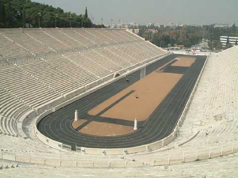 希腊雅典大理石体育场
