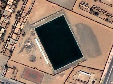 Google Earth上的世界最大的等离子电视