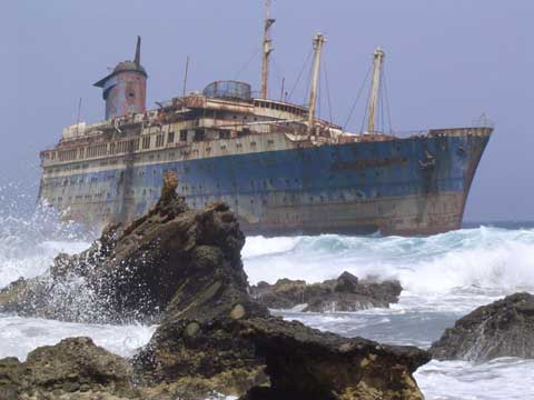 马德拉群岛上的沉船