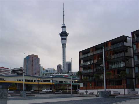 新西兰奥克兰天空塔