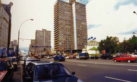 俄国莫斯科市阿尔巴特大街Arbat Street