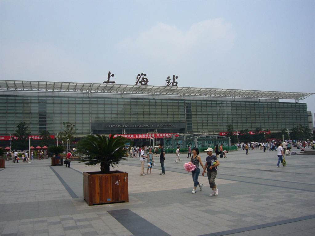 上海火车站摄影图__建筑摄影_建筑园林_摄影图库_昵图网nipic.com