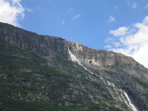 挪威韦奴弗森瀑布