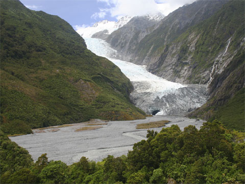 新西兰弗兰茨约瑟夫冰河
